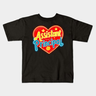 Assistant Principal Job Title School Worker Kids T-Shirt